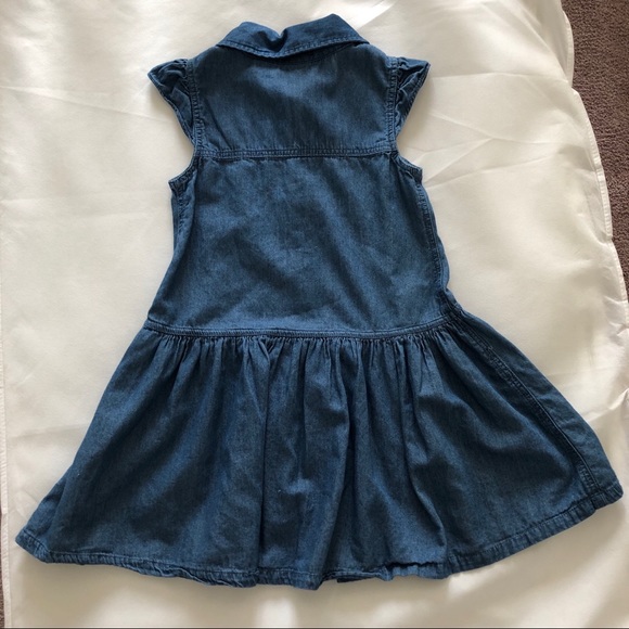 Calvin Klein Denim Girls Dress - Picture 6 of 6